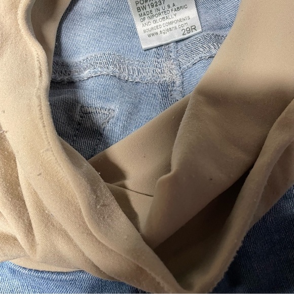 AG Adriano Goldschmied Maternity Skinny Jeans women’s size 29 distressed - Picture 4 of 4
